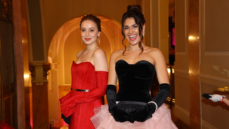 Anna Kadeřávková s Andreou Kalousovou.