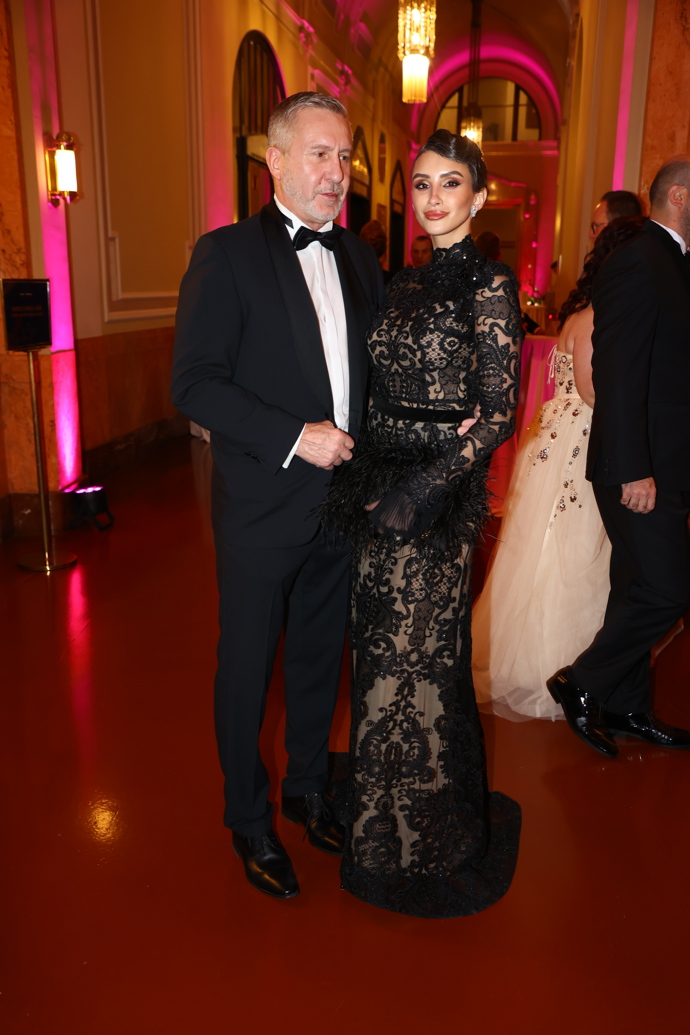 Daniel Zálešáková po boku svého manžela.