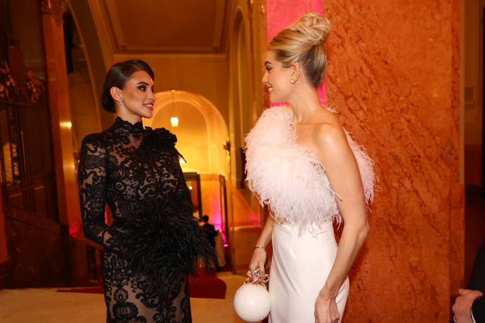 Daniela Zálešáková s Justýnou Zedníkovou.