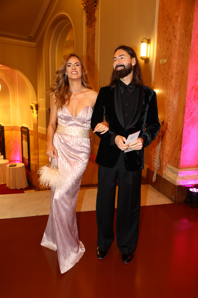 Nikol Moravcová s manželem.