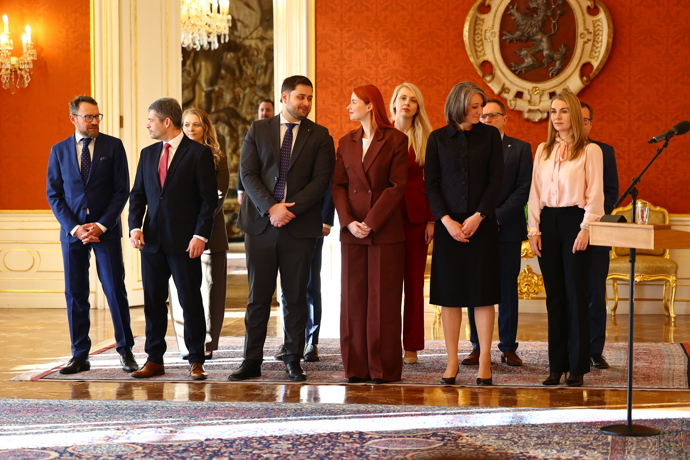 Jmenování Igora Červeného.