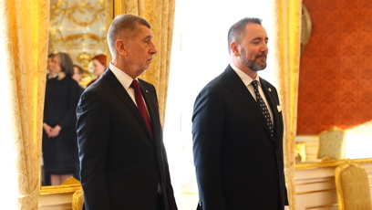 FOTO: Igor Červený s Andrejem Babišem.