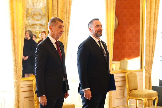 Igor Červený a Andrej Babiš.