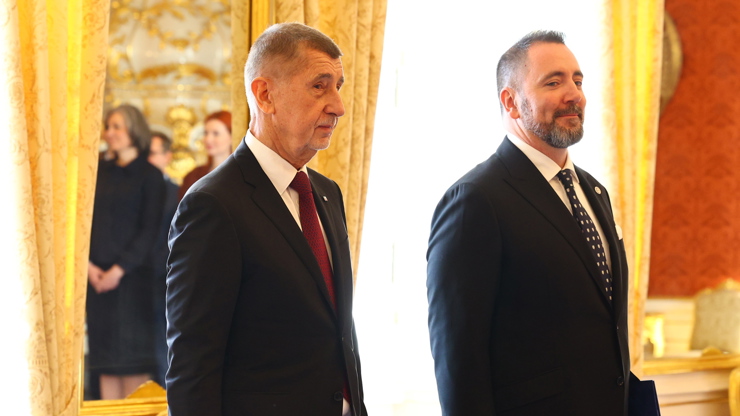 Igor Červený a Andrej Babiš.