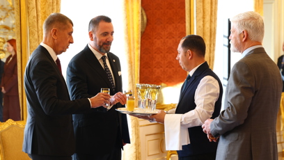 FOTO: Prezidnet jmenoval ministrem Igora Červeného.