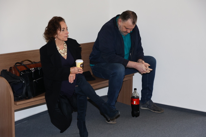 Petr Malý před soudem.