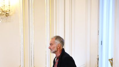 FOTO: Ivan Trojan na Pražském Hradě.