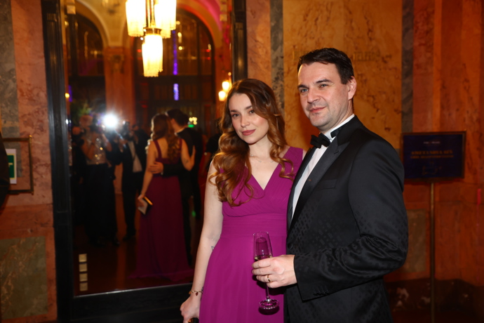 Petr Macinka si nenechal ujít Česko-Slovenský ples.