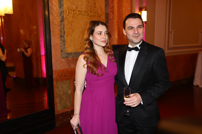 Petr Macinka si nenechal ujít Česko-Slovenský ples.