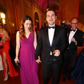 Petr Macinka si nenechal ujít Česko-Slovenský ples.