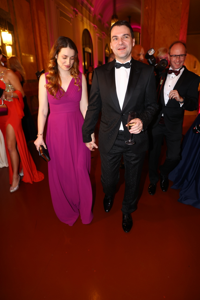 Petr Macinka si nenechal ujít Česko-Slovenský ples.