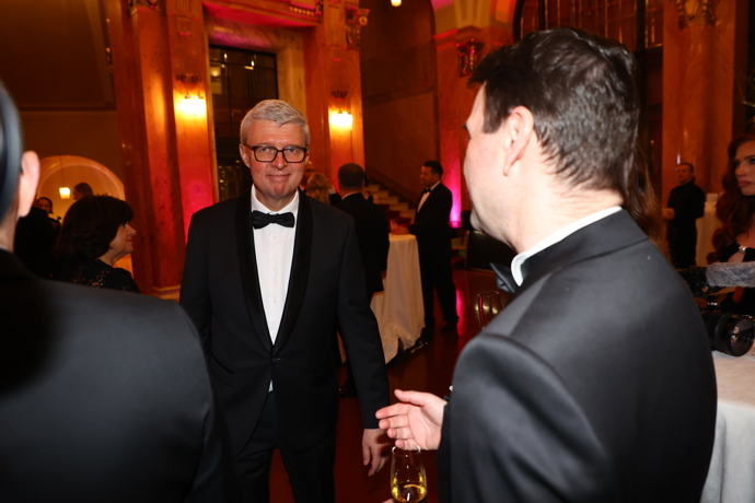 Karel Havlíček a Petr Macinka na Česko-Slovenském plese.