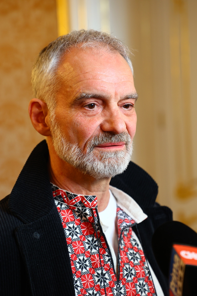 Ivan Trojan na Pražském Hradě.