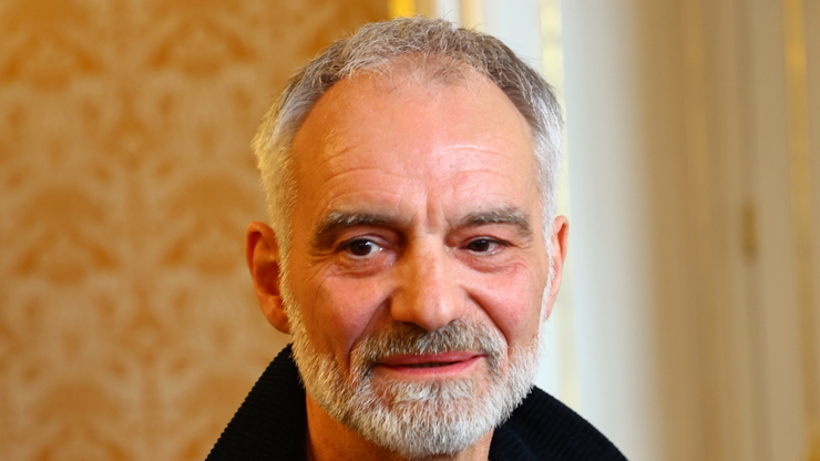 Ivan Trojan v ukrajinském oblečení.