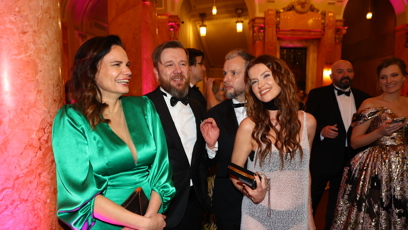 FOTO: Marek Prchal a Eliška Kaplicky si nenechali ujít Česko-Slovenský ples.