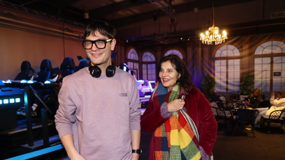 FOTO: Dorazil David Kraus s maminkou Janou.