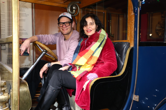 Jana Krausová se synem Davidem.