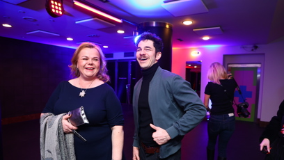 FOTO: Marek Adamczyk a Sabina Remundová byli ve skvělé náladě.