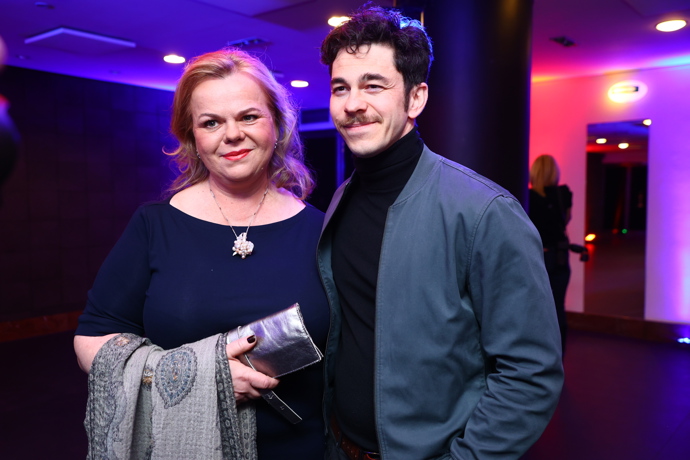 Herecká delegace Marek Adamczyk a Sabina Remundová.