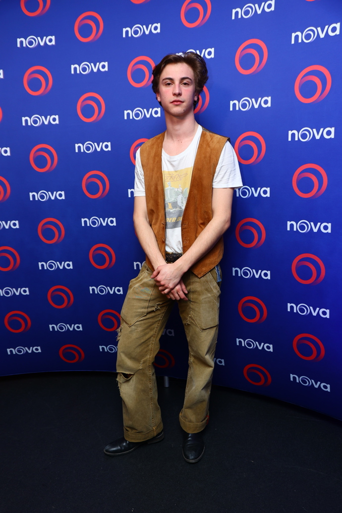 Max Dolanský na premiéře seriálu Buldok z Poděbrad.