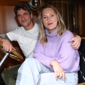 Manželé Saša a Lída Rašilovovi si den zpestřili návštěvou výstavy Titanic v pražském PVA Letňany. 