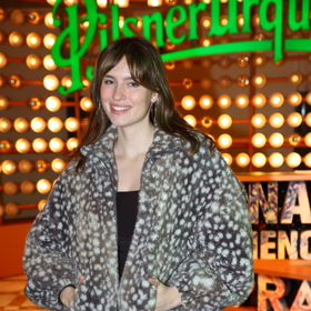 Dominika Hašková na akci od Pilsner Urquell. 