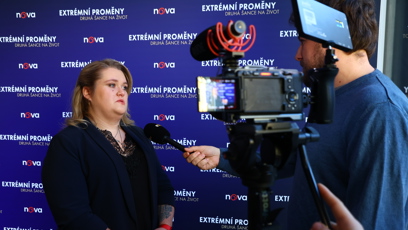 FOTO: Helena Dvořáková během rozhovoru pro eXtra.cz.