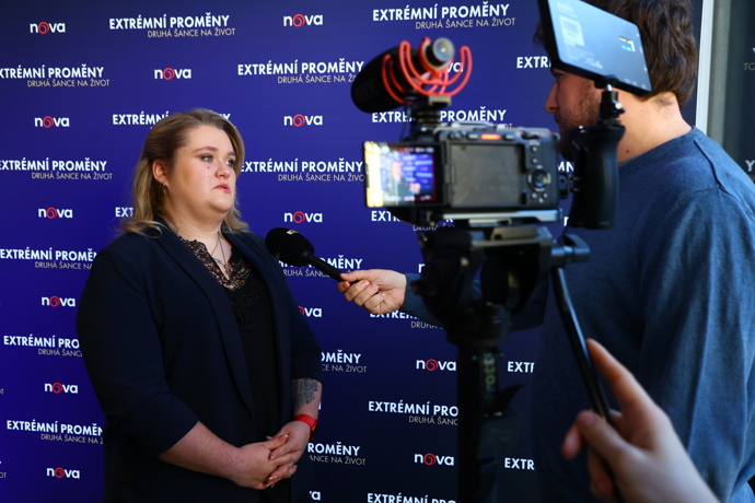 Helena Dvořáková během rozhovoru pro eXtra.cz.