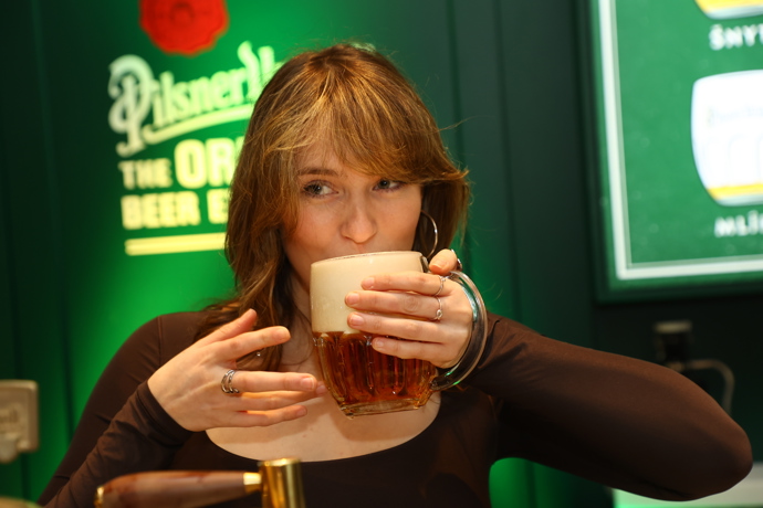 Dominika Hašková musela ochutnat.