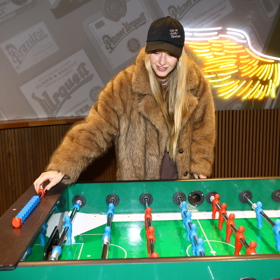 Natálie Kotková na akci od Pilsner Urquell. 