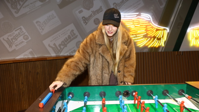 FOTO: Natálie Kotková na akci od Pilsner Urquell.