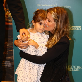 Emma Smetana se svou dcerkou. 