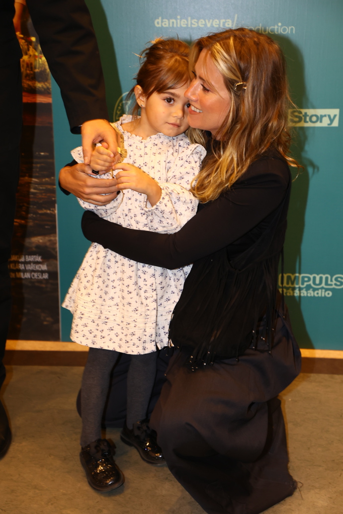 Emma Smetana se svou dcerkou. 