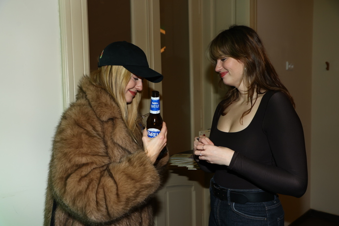 Natálie Kotková s Dominikou Haškovou.