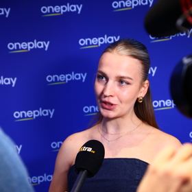 Gabriela Šlajsová je půvabnou fotbalistkou.