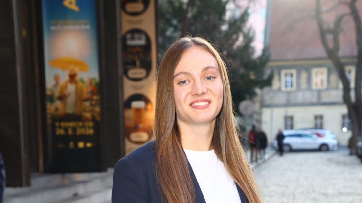 Jana Žufánková zapózovala.