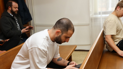 FOTO: Mike Oganesjan dorazil.