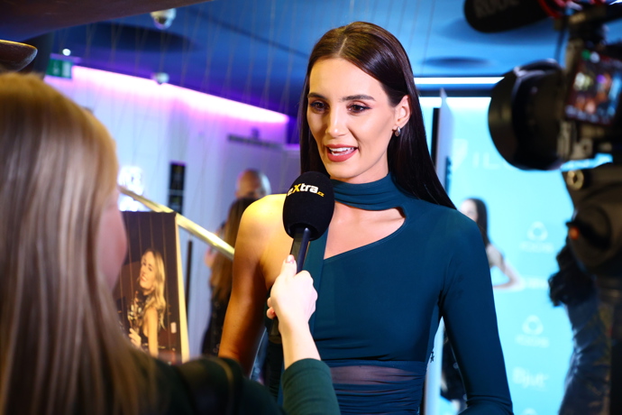 Kristýna Schicková při rozhovoru pro eXtra.cz.