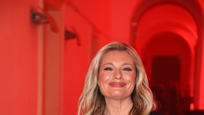 FOTO: Lucie Borhyová byla celá v černé.