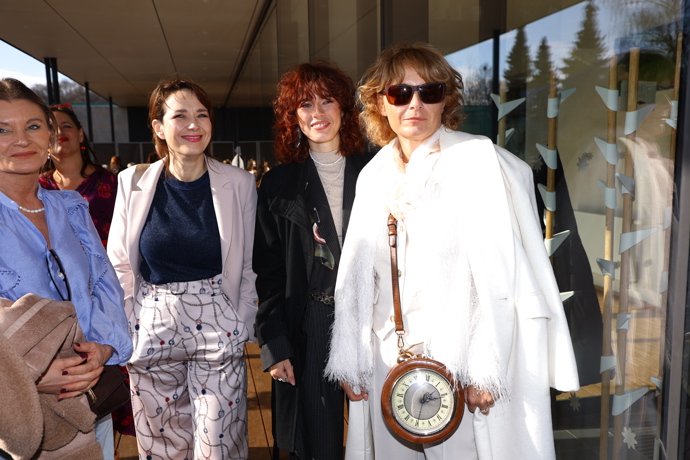 Tereza Kostková, Anna Dvořáková a Bára Munzarová. 