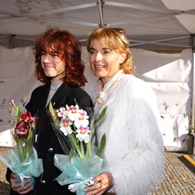 Bára Munzarová a její dcera Anna si jsou hodně podobné.