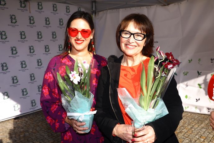 Nechyběla ani Petra Černocká. 