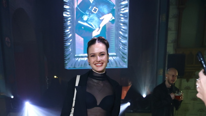 FOTO: Modelka Klára Vavrušková na akci ABODI x Vuch Lab.