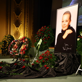 Jana Brejchová obdržela hodně smutečních věnců. 