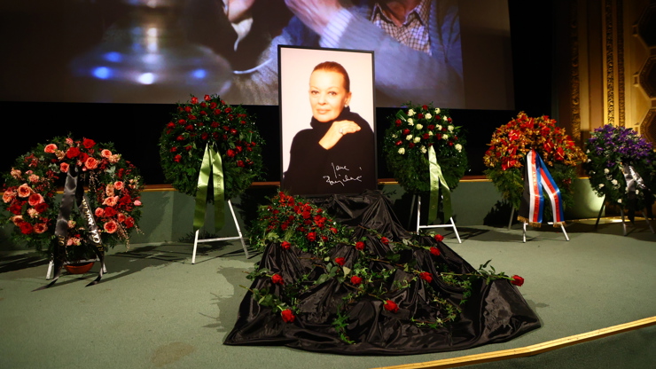 Portrét Jany Brejchové.