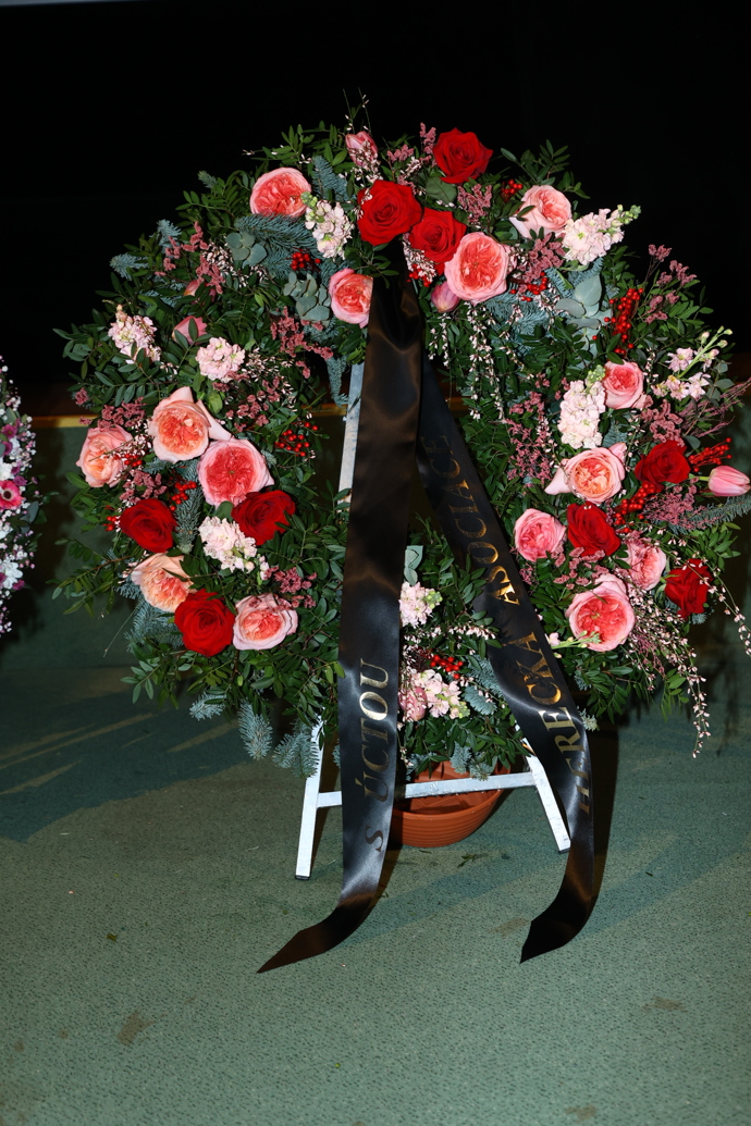 Věnce pro Janu Brejchovou.