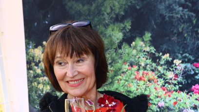 FOTO: Petra Černocká v Botanické zahradě.