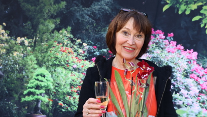 FOTO: Petra Černocká dorazila v dobré náladě.