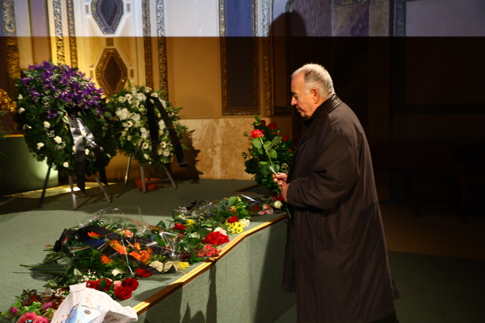 Ivan Vyskočil se přišel rozloučit s Janou Brejchovou.