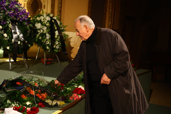 Ivan Vyskočil se přišel rozloučit s Janou Brejchovou.